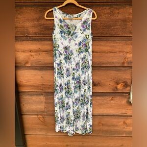 Gauzy Floral Dress